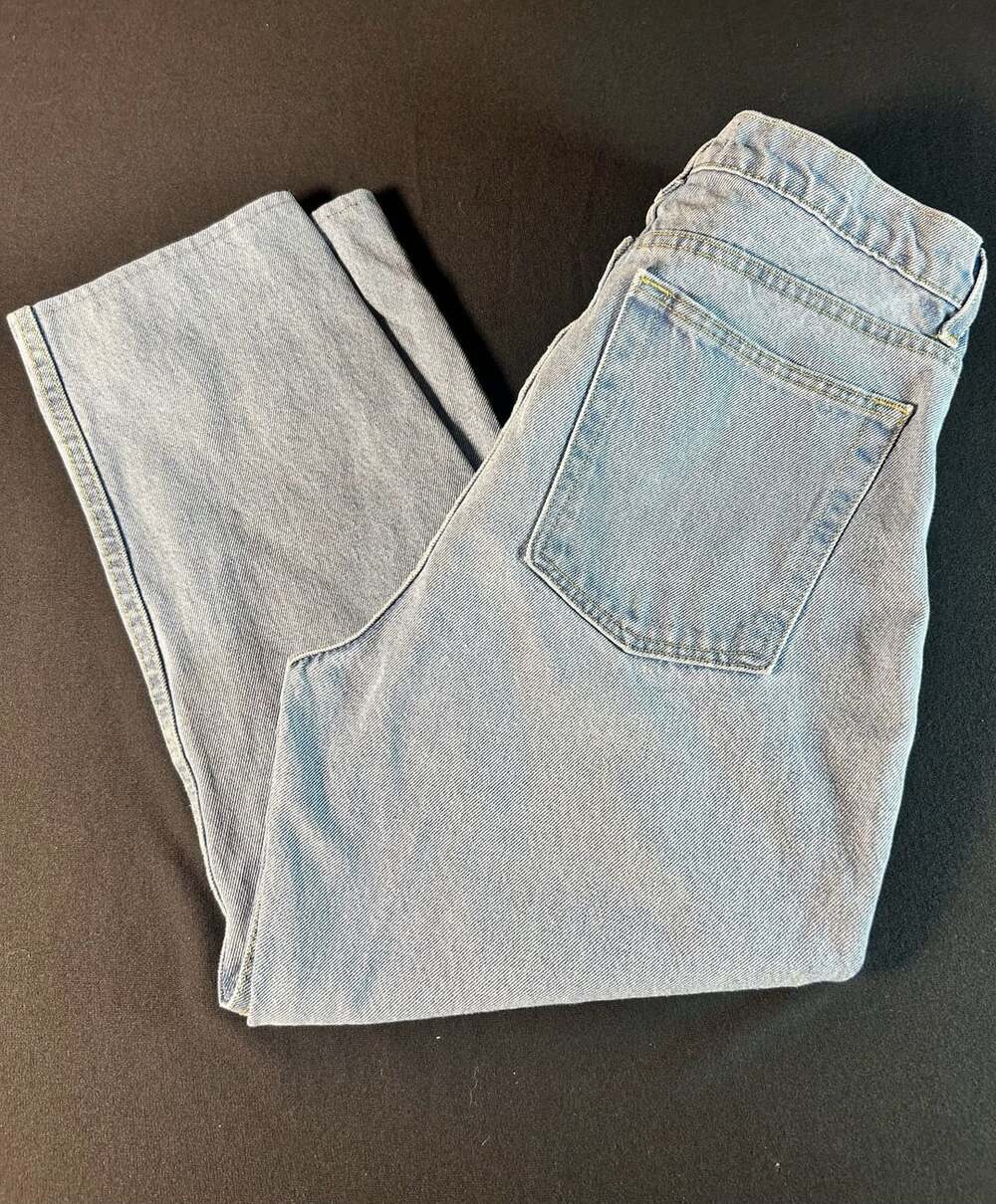 American Apparel The High Waisted Jean Size 32 Light Wash Denim